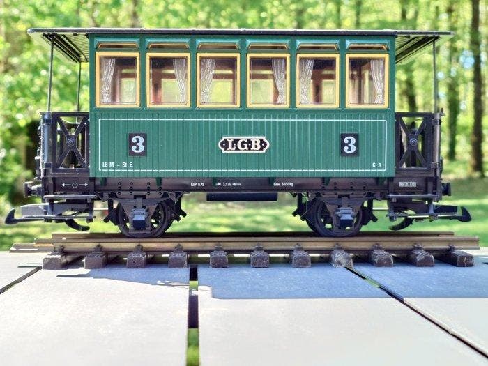 LGB G - 3040 - Modeltrein personenwagen (1) -, Hobby & Loisirs créatifs, Trains miniatures | Échelles Autre