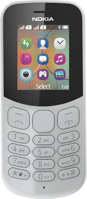 Nokia 130 Dual SIM 2017 grijs, Verzenden, Nieuw