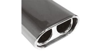 FOX Laspijp type 58 150x70 mm / lengte: 300 mm - ovaal / opg, Verzenden, Nieuw
