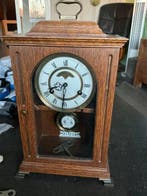 Horloge de table - Warmink - Style antique - Laiton moulé,, Antiquités & Art
