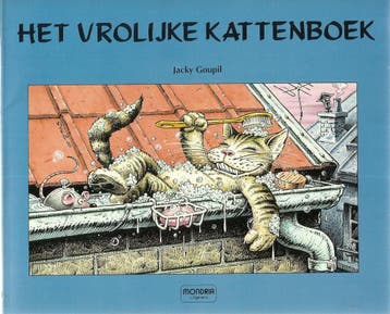 Het vrolijke kattenboek 9789065555410 J. Goupil, Verzenden, Gelezen, J. Goupil