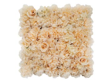 Flowerwall, 4x panelen kunstbloemen decoratie (KHSQ012), Ophalen of Verzenden, Nieuw, Buiten