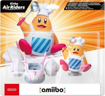 Amiibo Kirby Air Riders - Chef Kawasaki & Hop Star (Games), Verzenden, Nieuw