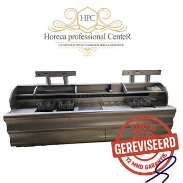 Perfecta hoog rendement bakwand friteuse 2x 2  mands 1x 3 ma, Ophalen of Verzenden, Nieuw in verpakking