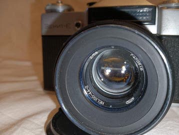 Zenit E + Helios 2/58mm | Appareil photo à viseur