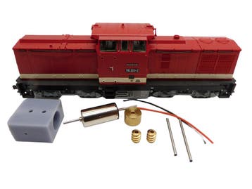 micromotor TRC005C motor ombouwset voor Roco DR BR 110, BR, Hobby en Vrije tijd, Modeltreinen | Overige schalen, Overige merken