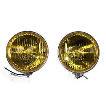 Koplampen set geel, 2 stk. , Morris Minor., Ophalen of Verzenden, Nieuw, MG