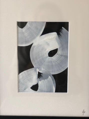 Valérie Bernier - ENCRE BLANCHE - Nicole N°19 - 30x24, Antiek en Kunst