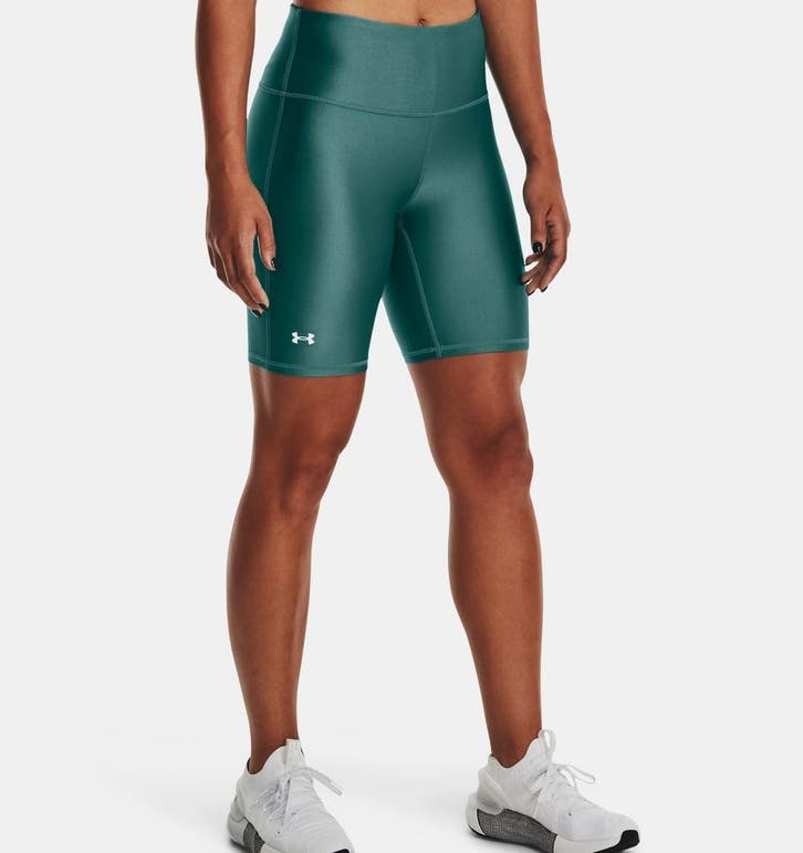 Under Armour Armour Bike Short-Grn - Maat XS, Kleding | Dames, Broeken en Pantalons, Groen, Nieuw, Maat 46/48 (XL) of groter, Ophalen of Verzenden
