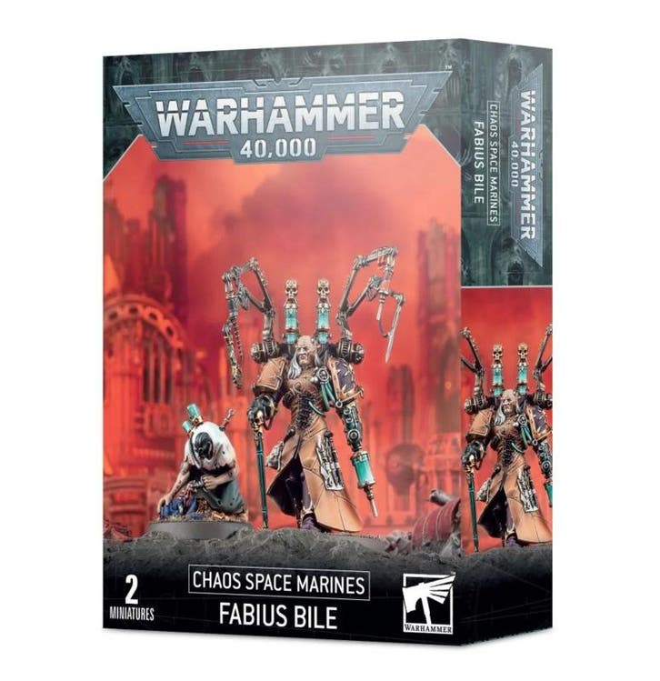 Warhammer 40.000 Chaos Space Marines Fabius Bile (Warhammer, Hobby & Loisirs créatifs, Wargaming, Enlèvement ou Envoi
