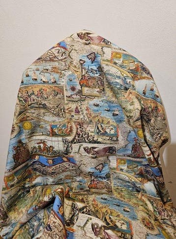 Historisch cartografisch weefsel “I Regni d’Hispania” Atlas