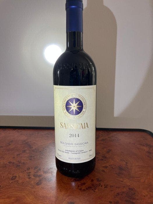 2014 Tenuta San Guido, Sassicaia - Super Tuscans - 1 Fles, Collections, Vins