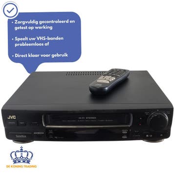 JVC HR-J628E | Videorecorder | VHS Speler | Video Recorder, Verzenden, VHS-speler of -recorder