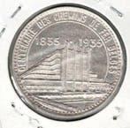 Belgique. Léopold III. 50 Francs 1935frans 442B zilver morin