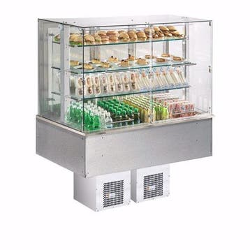 Afinox Drop-in Vitrine SOUL BLUE PLATINUM PLUS DF- 4/1 GN |, Verzenden, Nieuw in verpakking