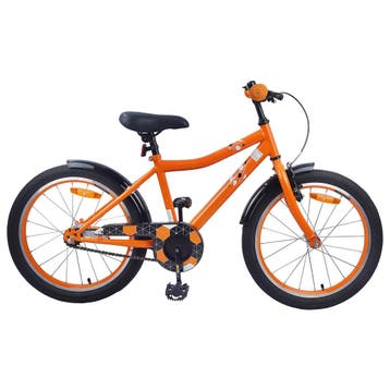 vidaXL Kinderfiets 20 Inch voor 6-11 jaar oud Oranje, Verzenden