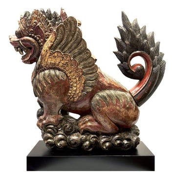 Houtsnijwerk Bali Singa Ambara Raja - Jatayu - Bali, 20e