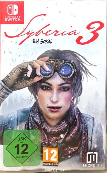 Syberia 3 duits doosje (nintendo switch tweedehands game), Ophalen of Verzenden