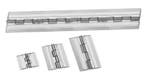 Set van 10 plastic scharnieren, transparant, 100x42 mm, Verzenden, Nieuw