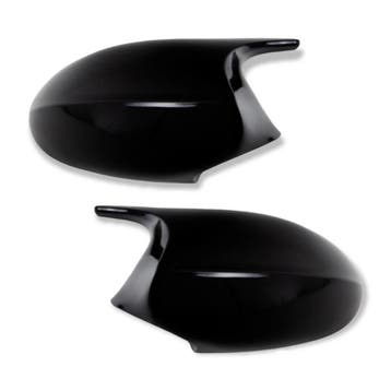 Spiegelkappen Glans Zwart BMW E81 E87 E90 E91 B8252, Auto-onderdelen, Nieuw, BMW