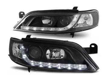 LED DRL koplampen Daylight Black geschikt voor Opel Vectra B, Auto-onderdelen, Verzenden, Nieuw, Opel