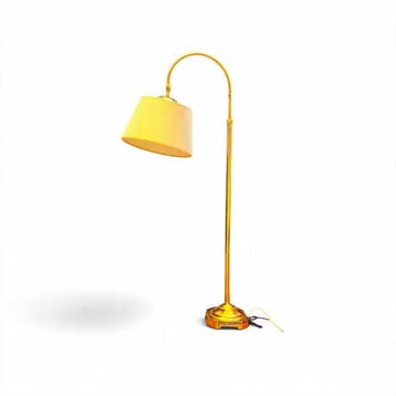 Lamp - Kantelbaar en regelbaar - Messing - Arco