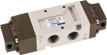 5/3 G3/8 '' (G1/8 '') Middenuitlaat Luchtgestuurd Valve, Verzenden, Nieuw