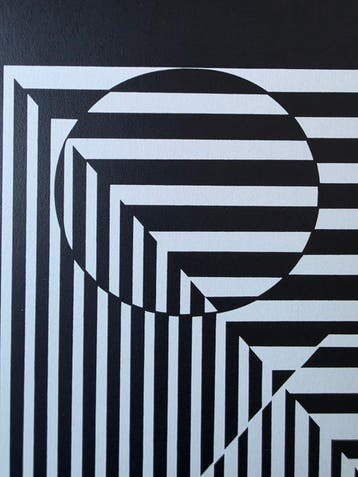 Victor Vasarely (1906-1997) - Yablapour II, Antiquités & Art