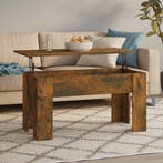 vidaXL Salontafel 101x49x52 cm bewerkt hout gerookt, Verzenden, Nieuw