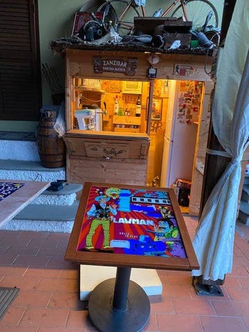 Salontafel - plexiglas - Koffietafel gemaakt van een