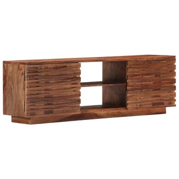 vidaXL Tv-meubel 120x30x40 cm massief acaciahout, Verzenden, Nieuw