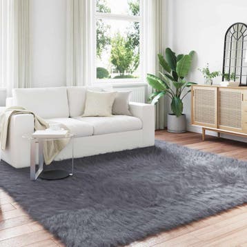 vidaXL Tapijt van imitatie schapenvacht TAFALLA, Huis en Inrichting, Verzenden, Nieuw