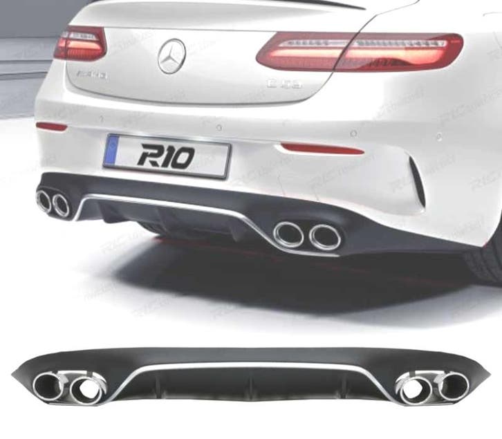 Diffuseur Arrière Mb Clase E C238 16- E53 Amg Silver + Embou, Auto-onderdelen, Carrosserie, Verzenden