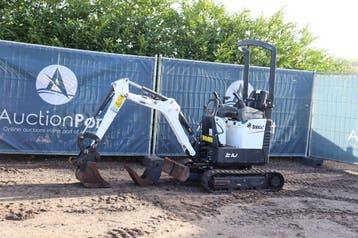 Veiling: Minigraver Bobcat E10Z Diesel 7.5kW 2021, Zakelijke goederen, Ophalen
