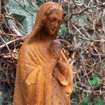 sculptuur, Saint Mary the Virgin - 45 cm - Gietijzer
