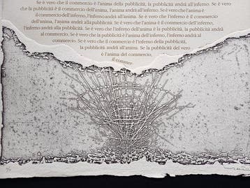 Walter Valentini (1928) - La pubblicità è lanima......., Antiek en Kunst