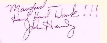 John Handy - Hard Work (Autographed!!) - LP album (op, Nieuw in verpakking