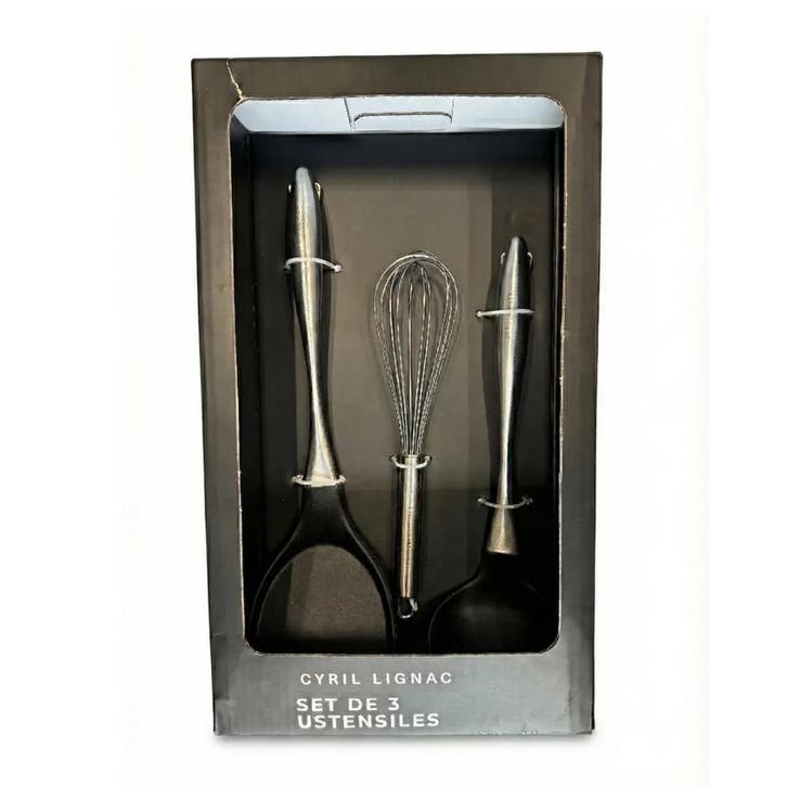 Cyril Lignac Set van 3 keukenhulpjes- Voordeelprijs, Maison & Meubles, Cuisine | Ustensiles de cuisine, Envoi