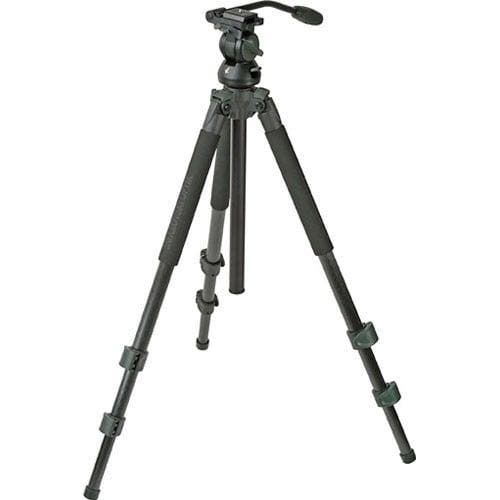 Swarovski Optik CT-101 Tripod + FH101 Fluid Head nr. 1129, TV, Hi-fi & Vidéo, Photo | Trépieds & Rotules, Enlèvement ou Envoi