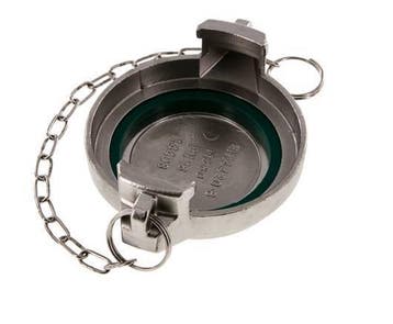 Capuchon DN 80 en acier inoxydable pour camion-citerne (TW), Verzenden