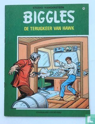 Biggles - De terugkeer van Hawk - 1969, Livres, BD, Envoi