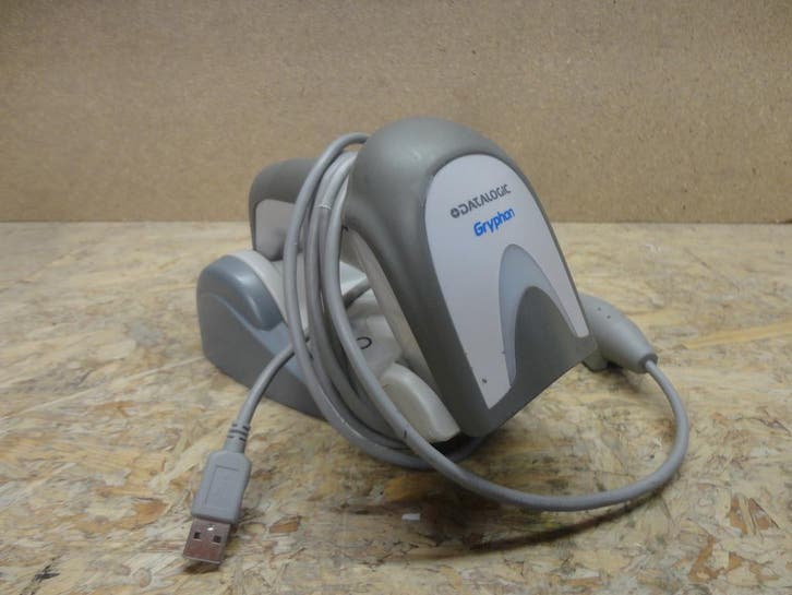 Datalogic Gryphon GM4100 Wireless 1D Barcode Scanner - USB, Computers en Software, Printerbenodigdheden, Gebruikt, Ophalen of Verzenden