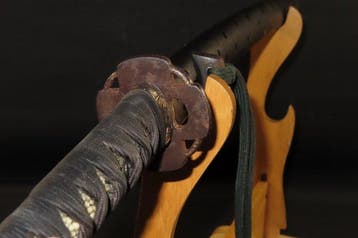 Katana - gesmeed ijzer - C6-169 Wakizashi Koshirae - Japan -