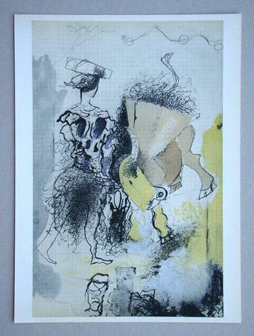 Georges Braque (1882-1963) - Le Torero - Lithograph - 1955 -