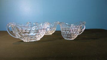 Val Saint Lambert - Charles Graffart - Service de table (5), Antiek en Kunst