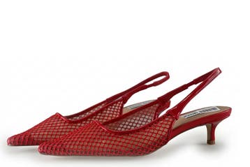 Steve Madden Slingbacks in maat 39 Rood, Verzenden, Steve Madden, Zo goed als nieuw, Rood