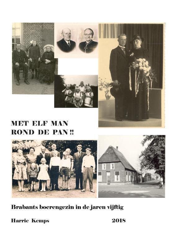 Met elf man rond de pan 9789463452649 Harrie Kemps, Livres, Livres régionalistes & Romans régionalistes, Envoi