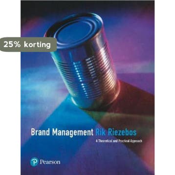 Brand Management 9780273655053 Riezebos Rik, Verzenden, Riezebos Rik