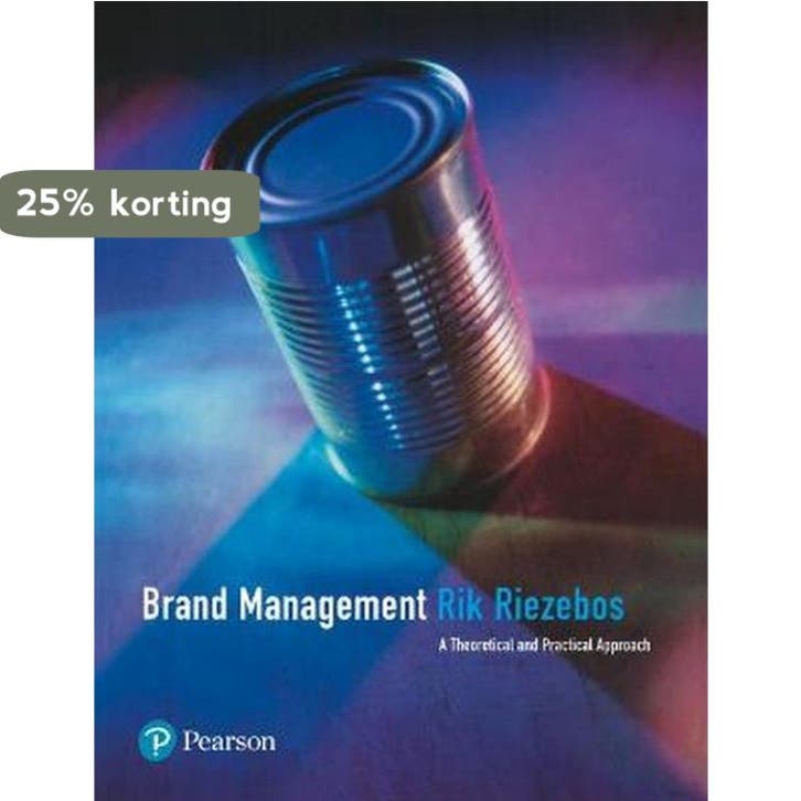 Brand Management 9780273655053 Riezebos Rik, Livres, Langue | Anglais, Envoi