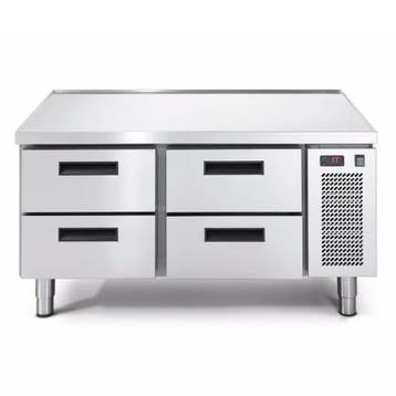 Koelwerkbank | LINEAR | Laag Model | 180L | 4 Laden (1/1, Verzenden, Nieuw in verpakking